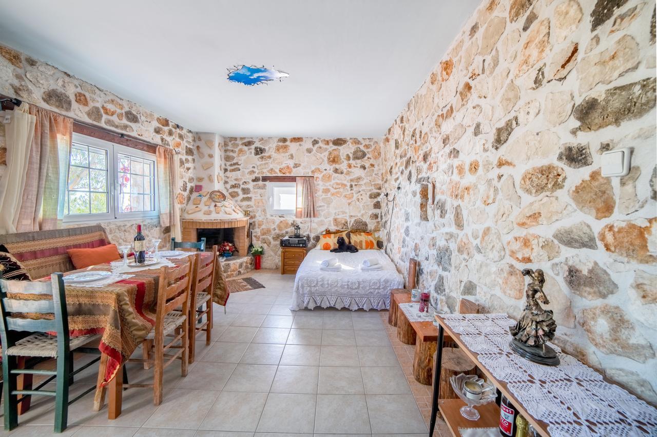 Vila Lithahiro Stone House Agalás Exteriér fotografie